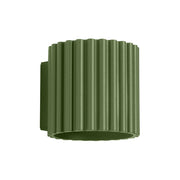 Lampada da parete AURA verde oliva G9