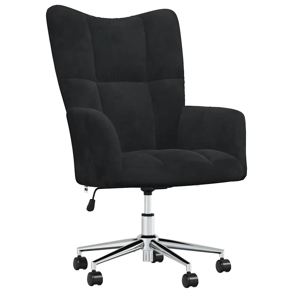 Poltrona Relax Nera in Vellutocod mxl 119424