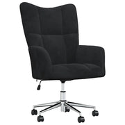 Poltrona Relax Nera in Vellutocod mxl 119424