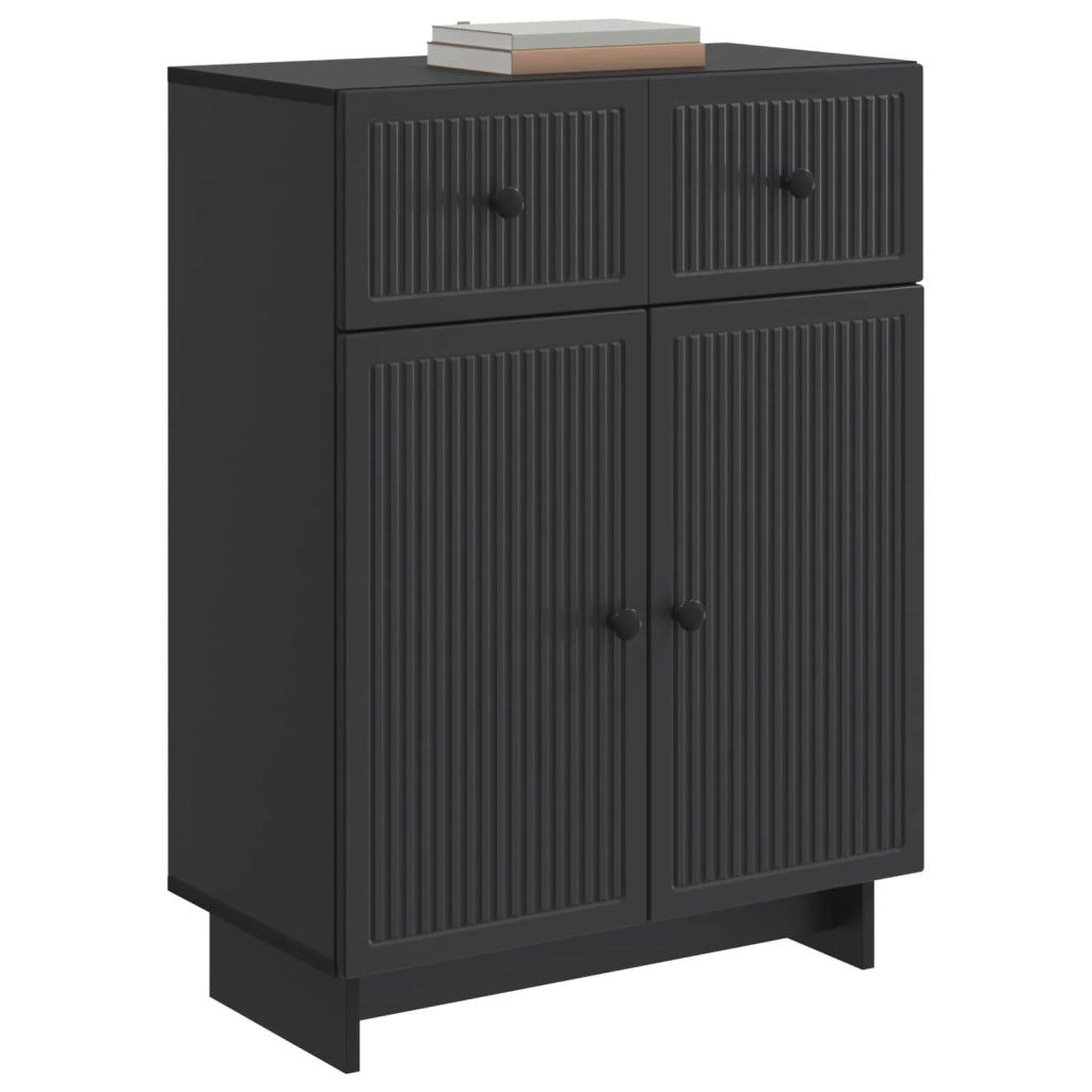 Credenza Nero 66 x 34,5 x 90 cm Legno ingegnerizzato 893946