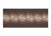 Tappeto Passatoia Tessuto Jacquard Linea Emozioni Dis. Diamante Marrone - 57x500 - Marrone