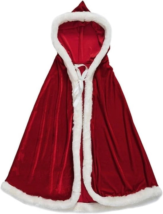 Costume da Natale con Cappuccio - Rosso - Abito da Cerimonia - Outfit per Bambini/Adulti - Divertimento per Feste - Alta Qualità - Costume da Natale

Modello: Kerstman Cape met Capuchon 
Codice: (mantenuto)