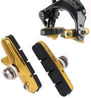Pneumatici di ricambio per freni - miscela alluminio/rubbero - leggero - resistente agli urti - installazione facile - freni silenziosi e efficienti - pastiglie freno