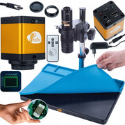 Mikroscopio Digitale Earth Pro MCEP-0.5X + Camera PEGASUS Pro KMPP-HDMI-TF 12MP + Tappetino Silicone 380x260mm – Alta