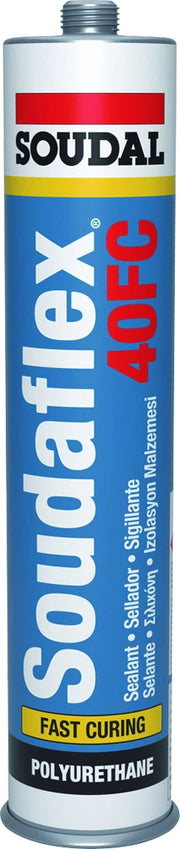 Soudal SIGILLANTE POLIURETANICO ''SOUDAFLEX 40FC'' ml. 300, col. Grigio