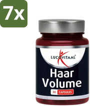 7 x Supplemento per Crescita Capelli - Volume Capelli - 30 Capsule - Crescita Capelli - Volume Capelli - Potenza Capelli - Pigmentazione Capelli - Protezione Capelli