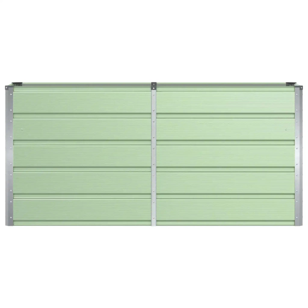 Fioriera | Cassetta per fiori | Vaso Verde 160 x 40 x 75 cm Acciaio