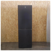 Hoover frigorifero combinato libera installazione, 355 L, classe E, total no frost, nero, HONCQ2T618EB