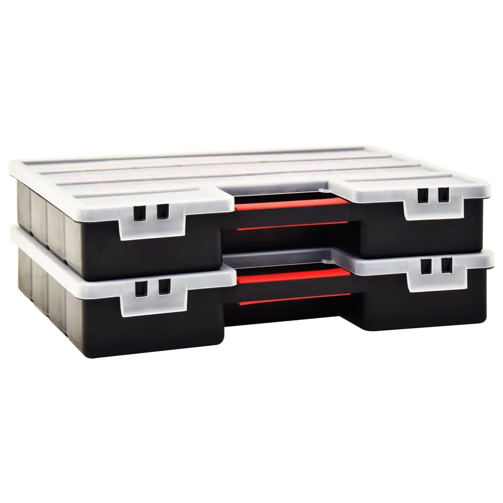 Scatole assortimento 2 pezzi 460 x 325 x 80 mm plastica 02_0003228