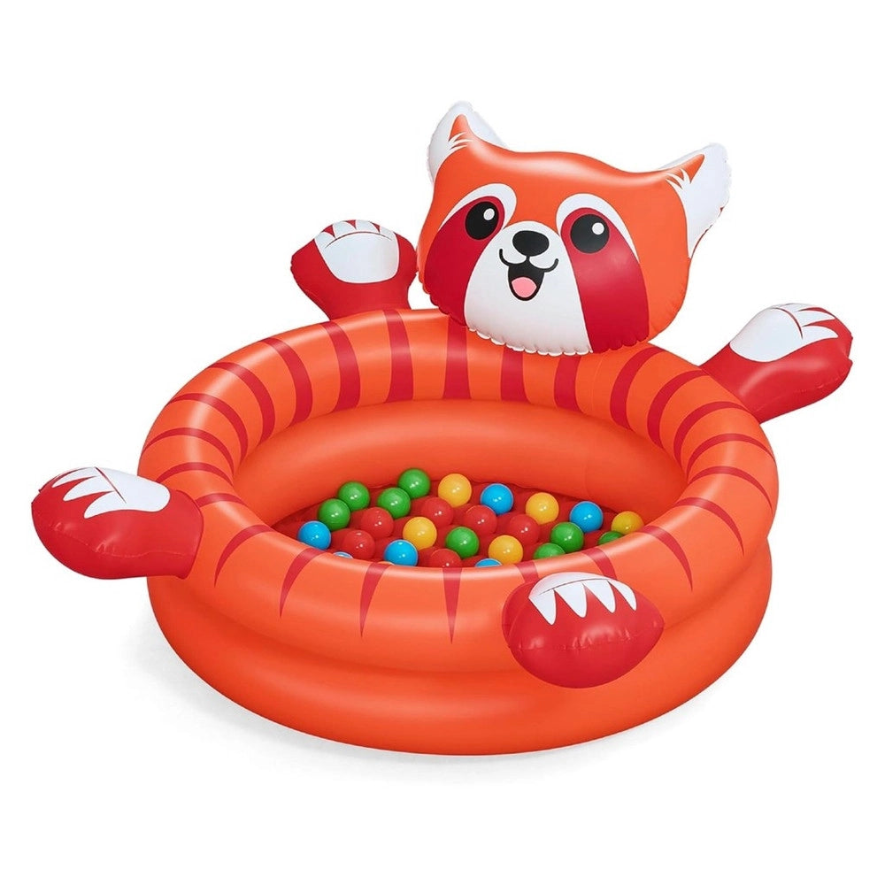 Trade Shop - Piscina Gonfiabile Con Palline Gioco Design Panda 107x94x58cm Per Bambini 2+ Anni 52702 -