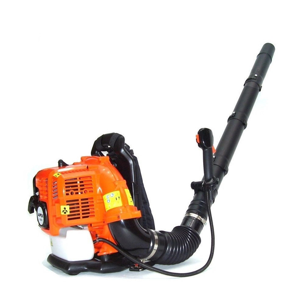 Trade Shop - Soffiatore A Zaino Con Motore A A Scoppio Da 42,7cc - 2 Tempi Foglie Giardino -