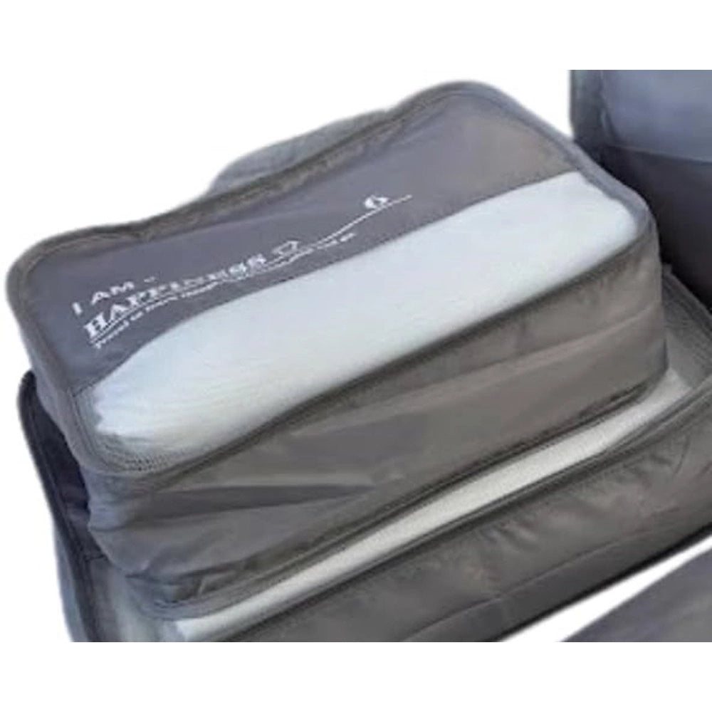 Trade Shop - Organizer Viaggio Casa Impermeabile Borsa Organizzatore Valigia Grigio 34x29x12cm 87712 -