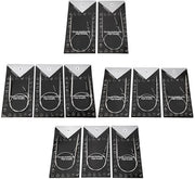 Set di Aghi a Sfera 11 pezzi - Alta Qualità Acciaio Inossidabile - Leggero e Duraturo - Attrezzi Manuali - Multi-formato 43 cm - Superficie Liscia Puntigliata