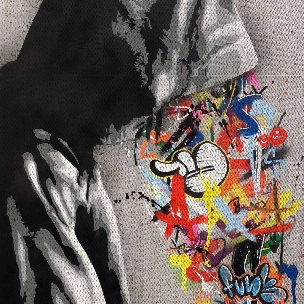 Ideas -  Quadro Canvas Contemporaneo su telaio in legno Misura: 100x140 cm