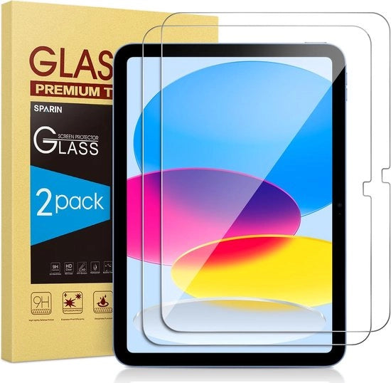Set di 2 Protezioni per Schermo per iPad 10,9 e 11 pollici Vetro Temprato 9H Resistente ai Graffi e Translucido