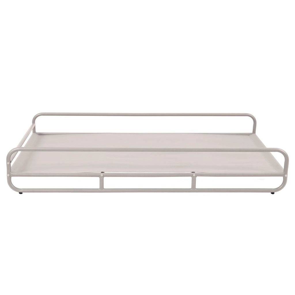 Oviala - Telaio per chaise longue da giardino modulare in beige