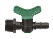 VALVOLA CILINDRO MASCHIO E PORTAGOMMA IN POLIPROPILENE- - ø mm.20x  M 1/2 - 25 pezzi