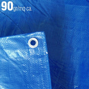 Telo Occhiellato Impermeabile con Occhielli in Alluminio Telone Coperture Formato: 3 x 5 m