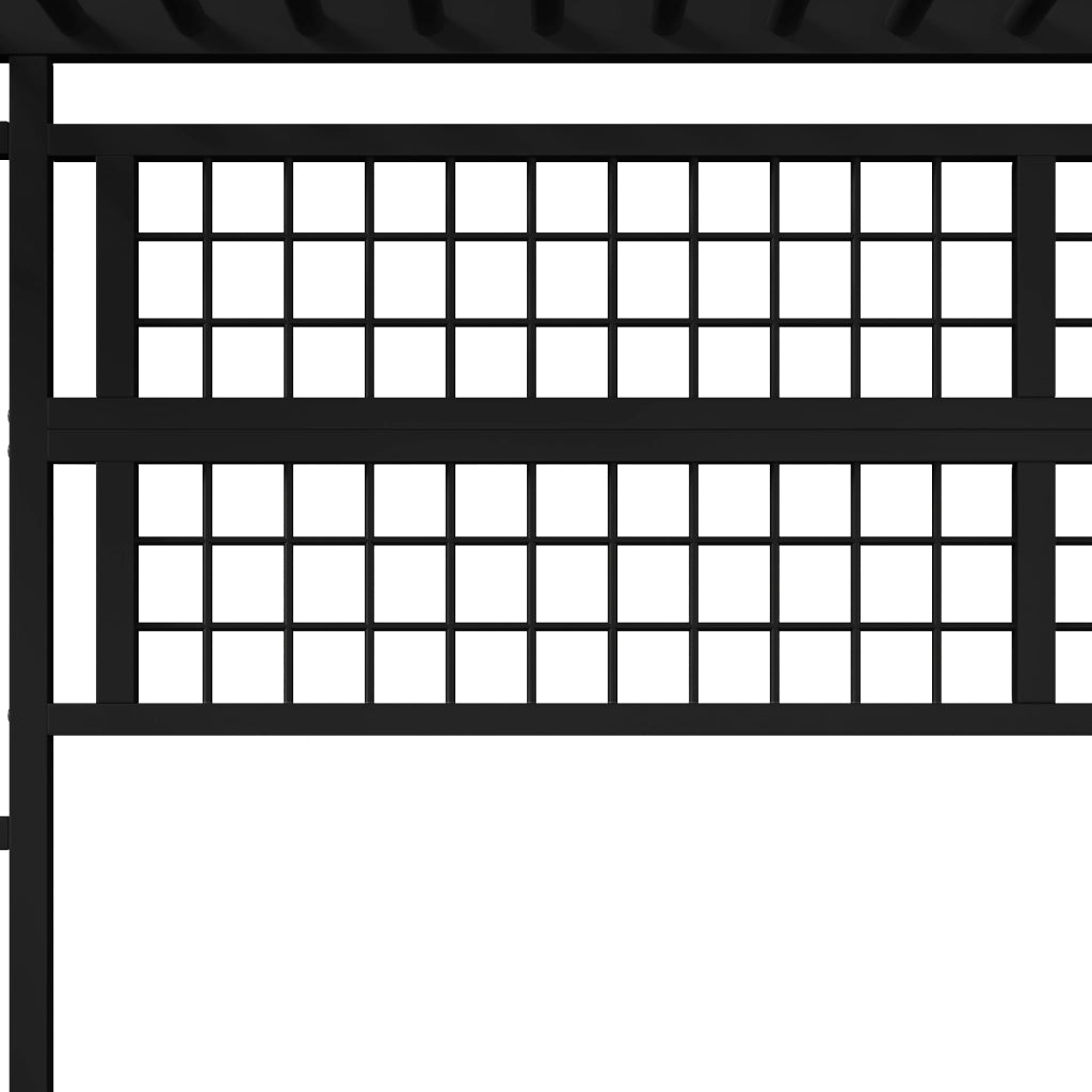 Letto a soppalco matrimoniale 140×200 cm con LED regolabile; ripiano; rete portaoggetti e appendiabiti; senza materasso