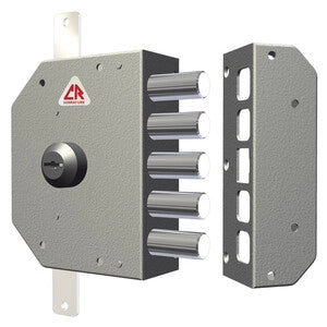 C.R. 3200 SERRATURA A POMPA C/CHIAVE DX S/ASTE- DOM-CR- 1,0 pz