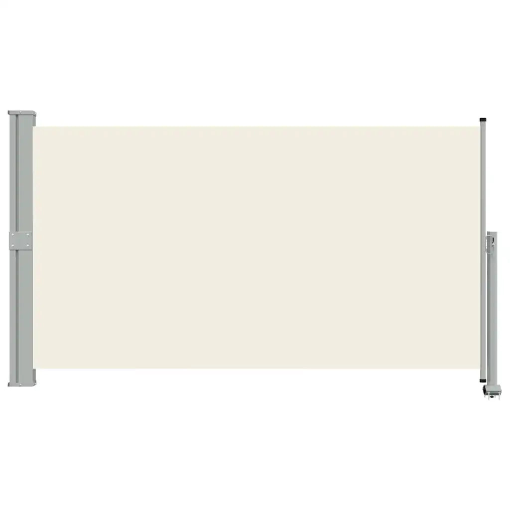 Tenda da Sole Laterale Retrattile 140 x 300 cm Crema 45191