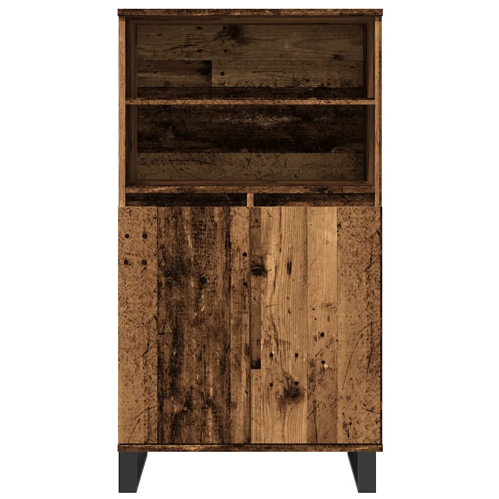 Credenza Legno Antico 60x36x110 cm in Legno Multistrato 857460