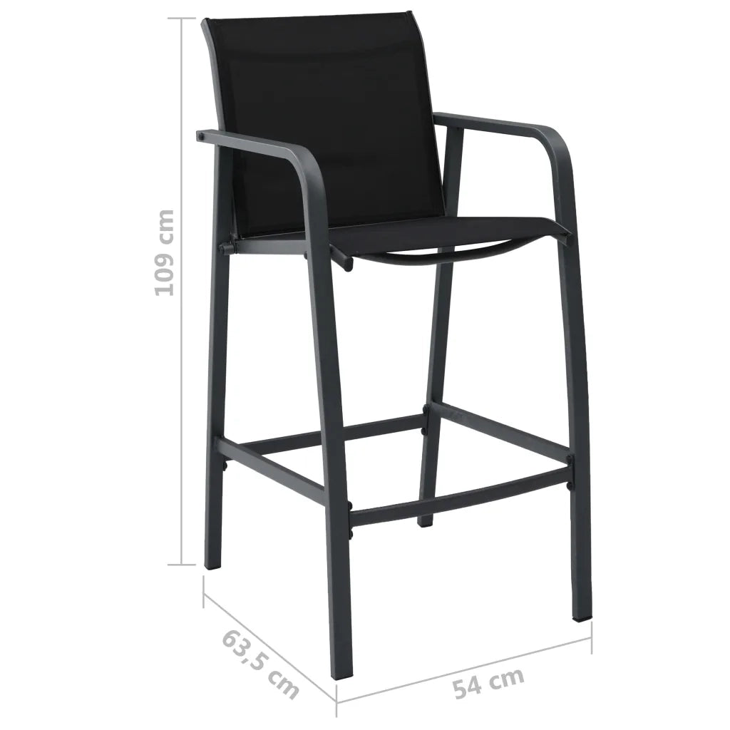 Set Bar da Giardino 5 pz Nero cod mxl 30677