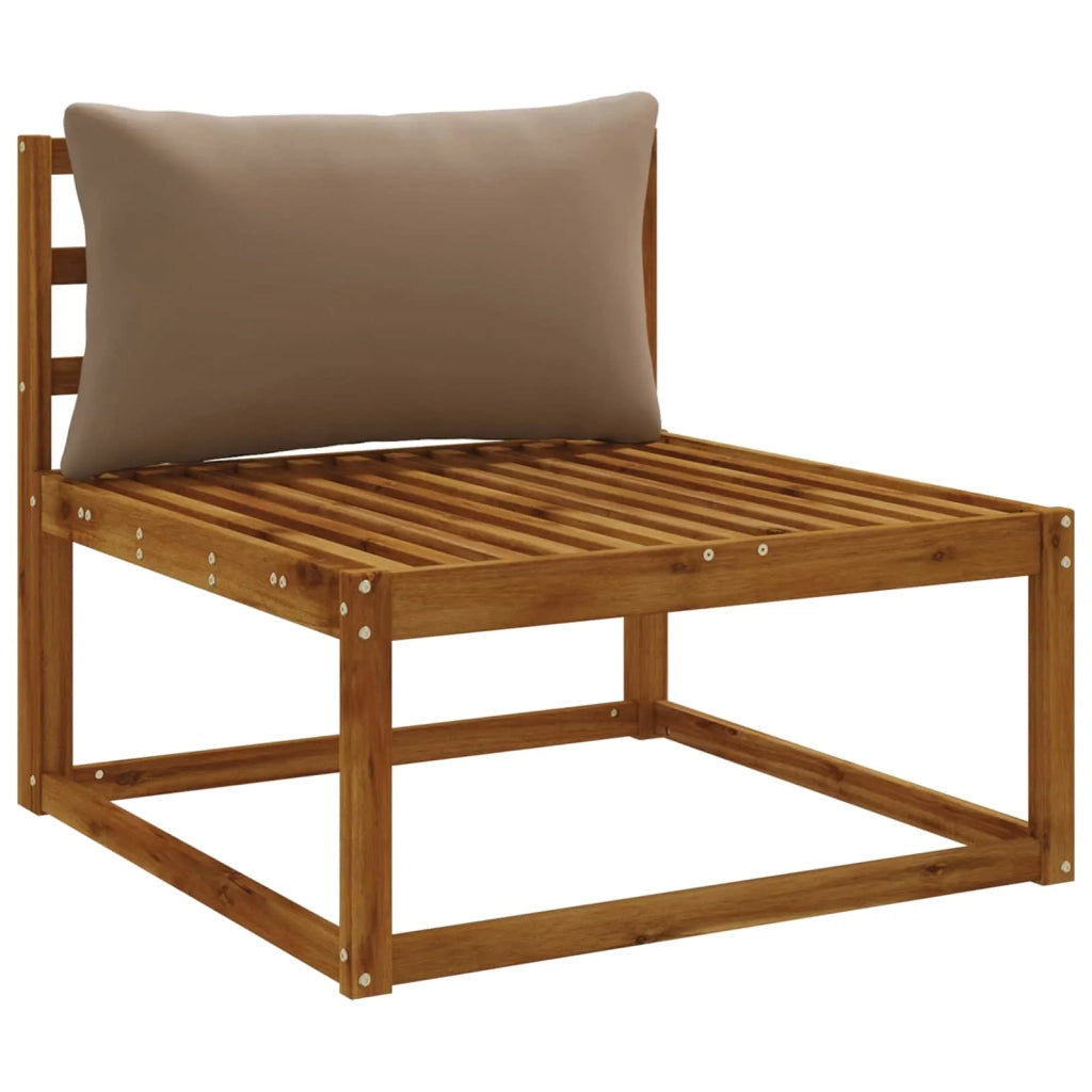 Cuscino per Schiena a 1 Pezzo PUTTEN 100% Poliestere Tortora 946994