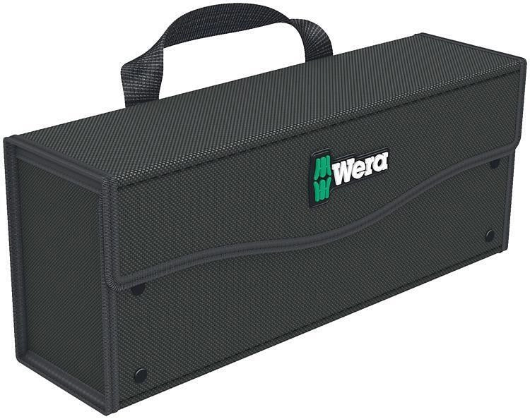 Wera 05004352001 2Go 3 Custodia Portautensili in Nylon modulare con fondo rinforzato colore Nero