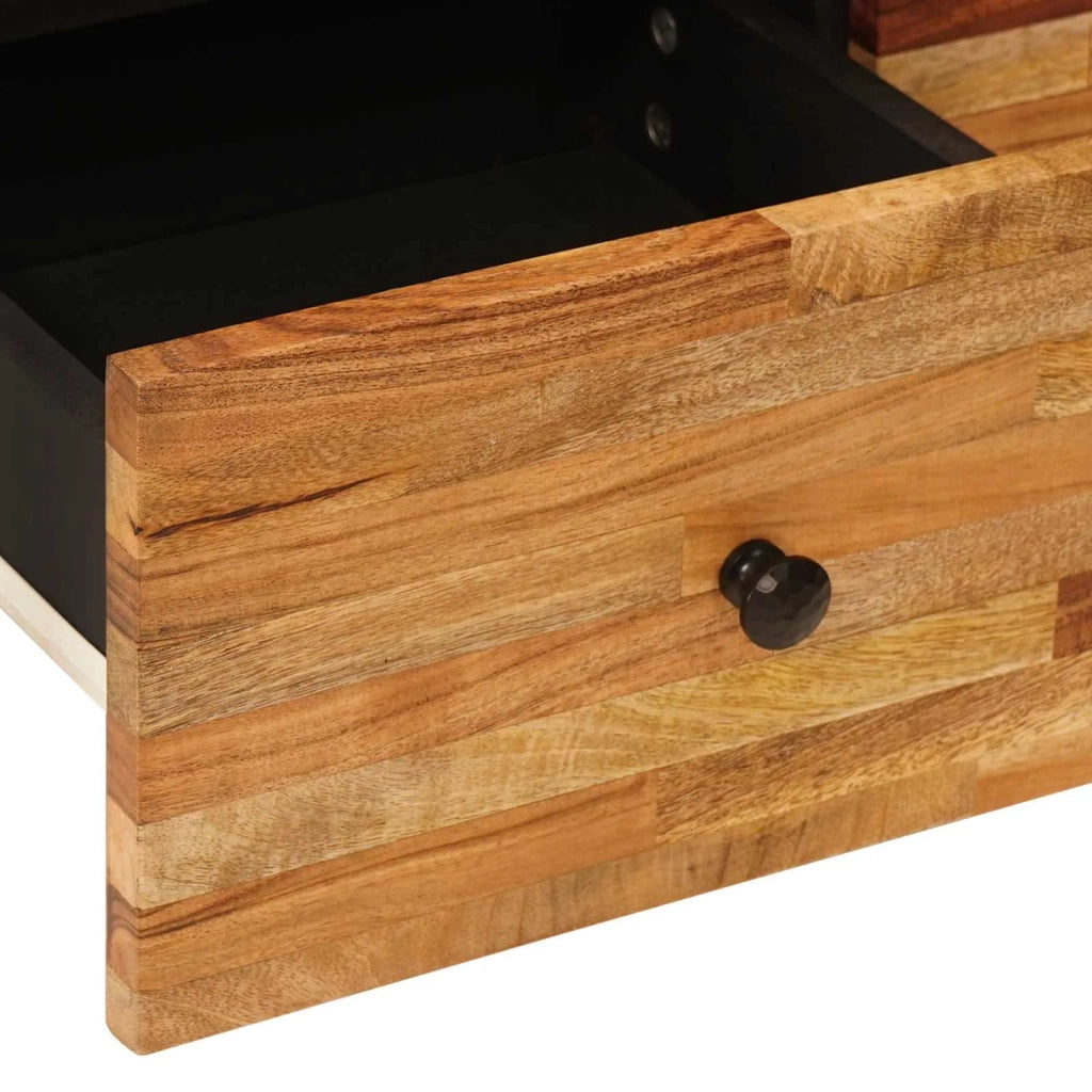 Mobile TV Marrone 70 x 33 x 46 cm Legno di mango massello 4018297