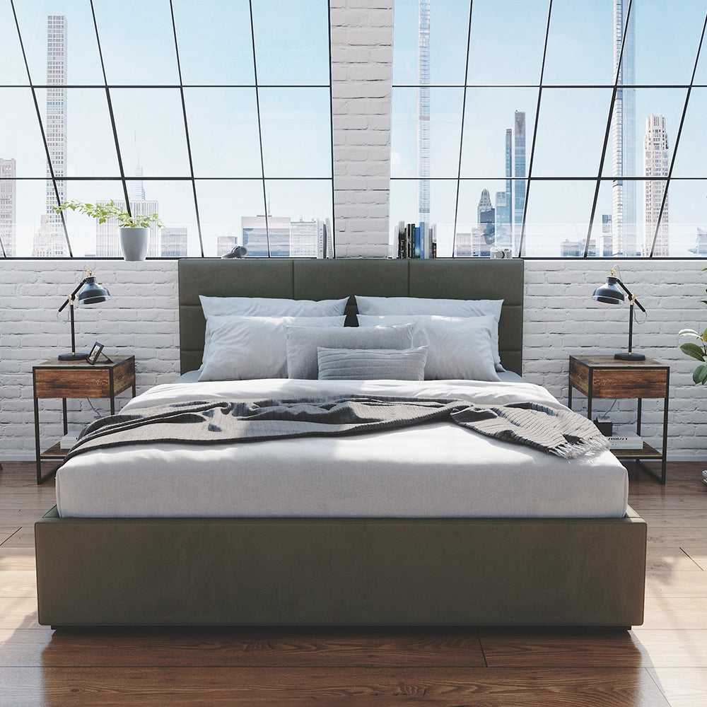Vicco Comodini camera da letto Legno antico 43.5 x 66 cm Set di 2