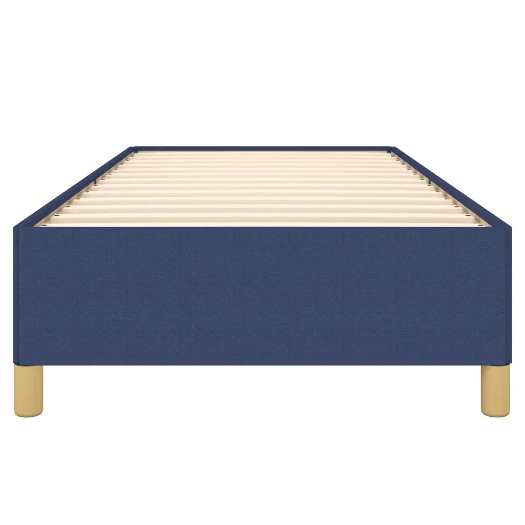 Giroletto senza Materasso Blu 90x190 cm in Tessuto 347131