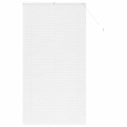 Tendaggi a Veneziana | Tenda a lamelle Bianco 220 x 110 cm Alluminio