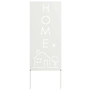 Schermo per privacy in giardino Traforo Bianco 50 x 140 cm CFW9334470