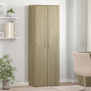 Credenza-Buffet-Armadio da cucina Rovere Sonoma 60x35x180 cm in Legno Multistrato