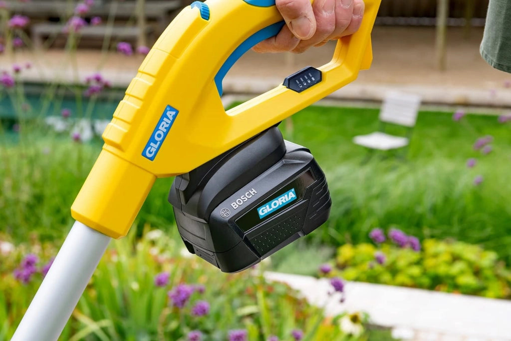 GLORIA Batteria Bosch da 18 V e 4,0 Ah, Linea POWER FOR ALL, Batteria per MultiJet 18V, MultiBrush li-on, WeedBrush li-on, compressore per nebulizzatori