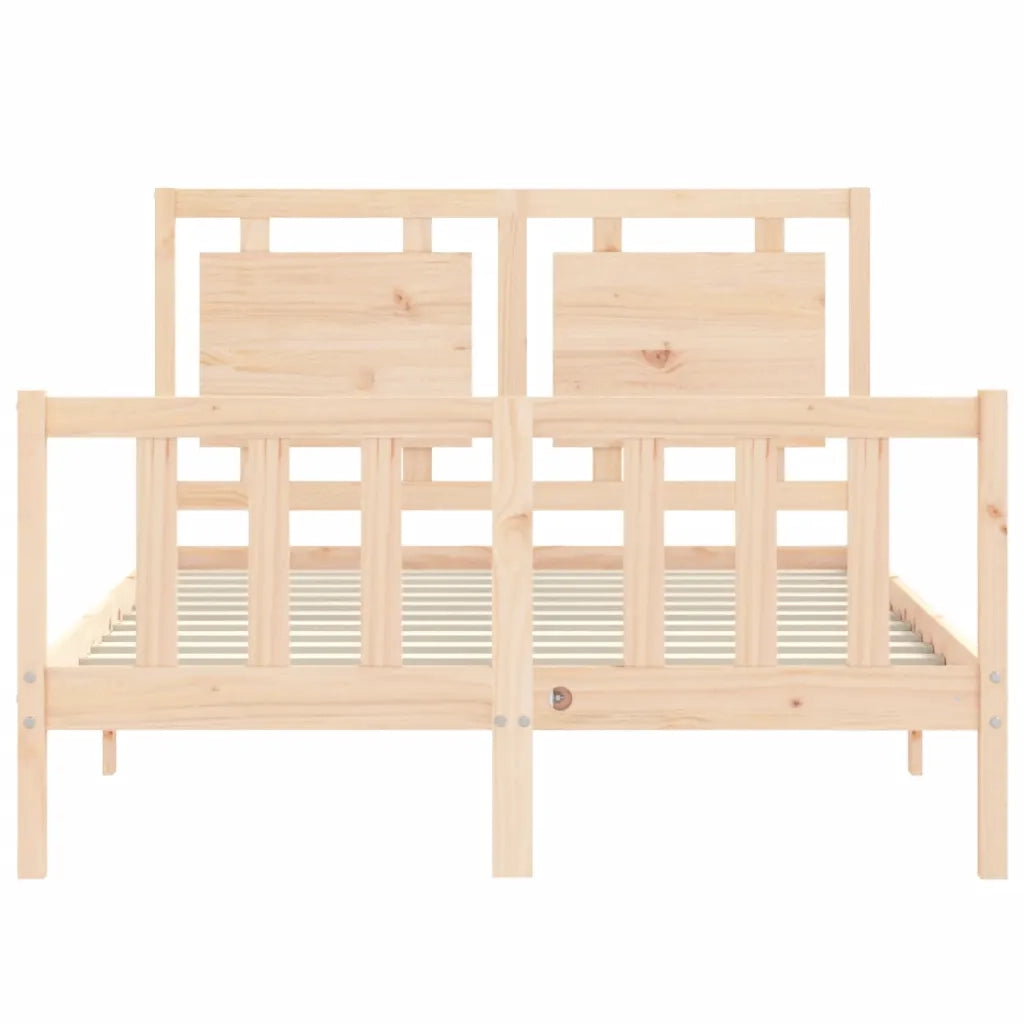 Giroletto senza Materasso-Struttura Letto 120x200 cm in Legno Massello di Pino 437237