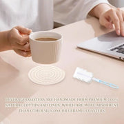 Set di asciugamani per tavola - stile bohemiano - stile semplice - decorazione per tavola - spazzolino per pulizia con spugna - set da 8 pezzi - 2 pezzi - contenuto HTML.