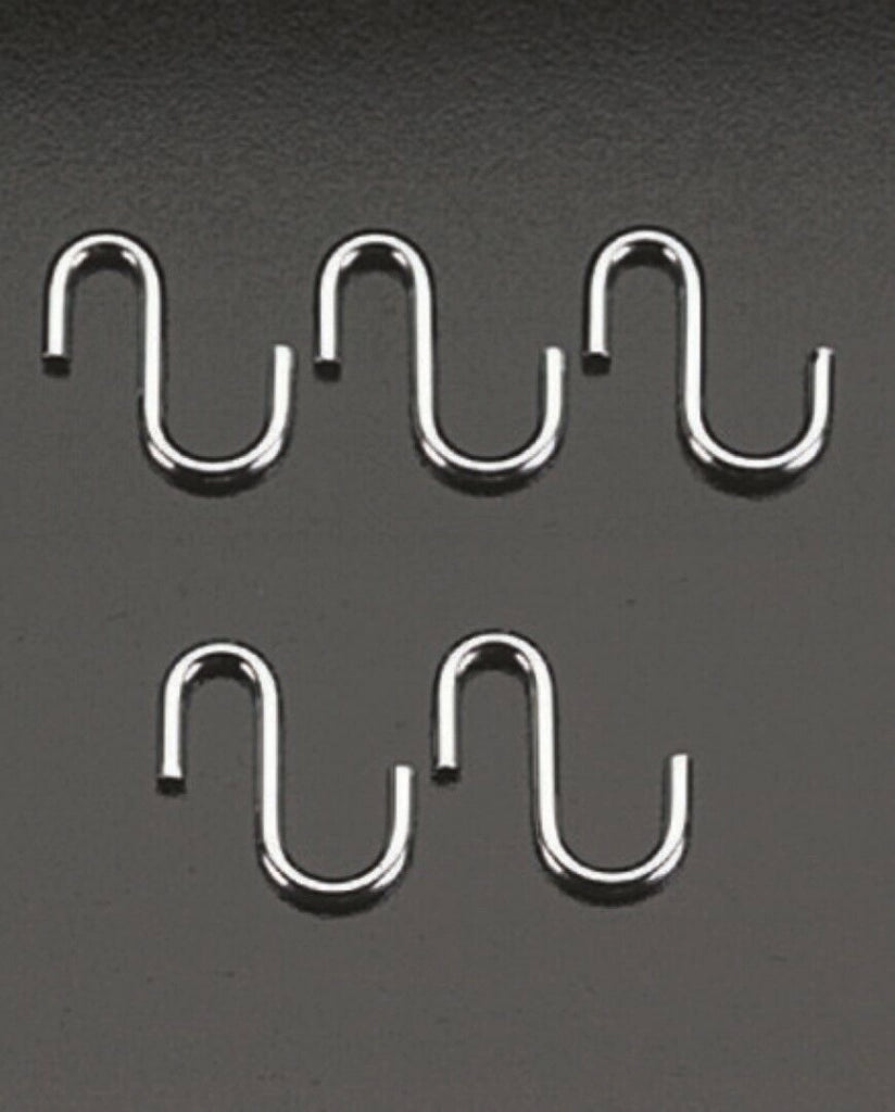 Set 5 Ganci A S Cm 3,5 Cromati - Metaltex