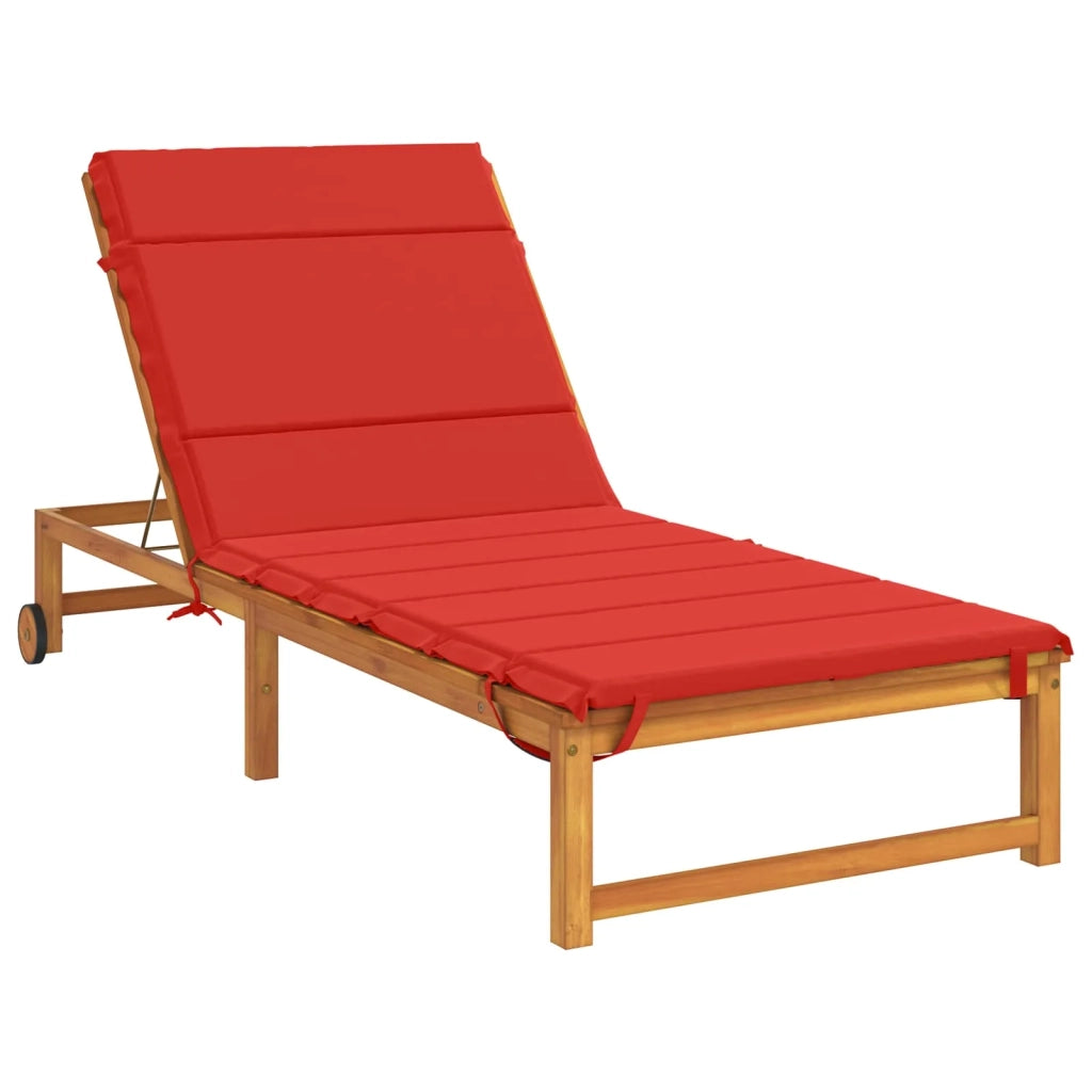 Cuscino per Lettino GEMERT 100% Poliestere Rosso 948612