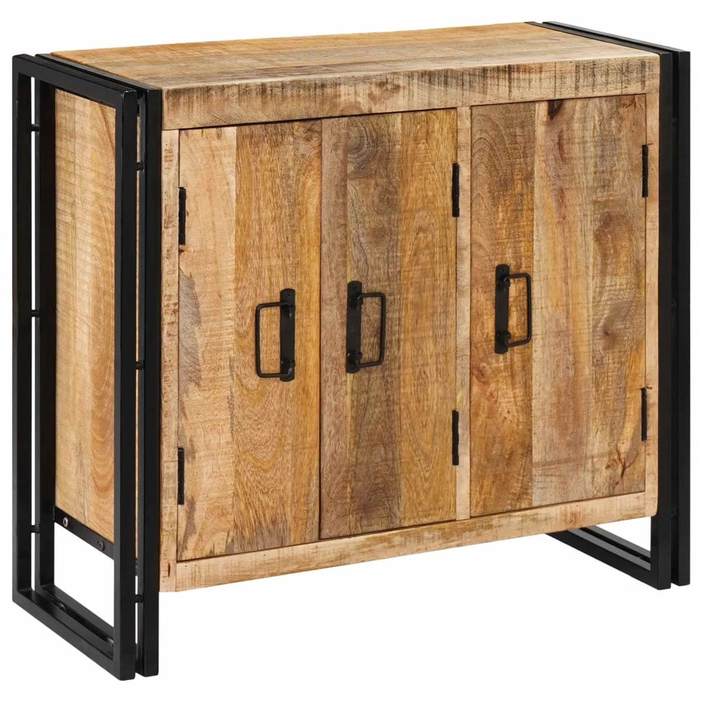 Credenza Marrone 80 x 33 x 70 cm legno massello di mango 4104748