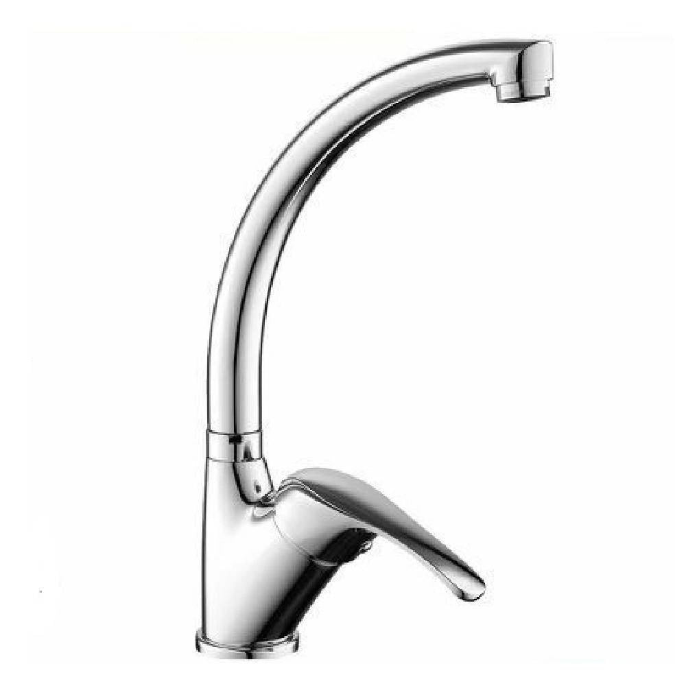 Trade Shop - Rubinetto Miscelatore Per Lavello Da Cucina Materiale Ottone Cromato Taranto -