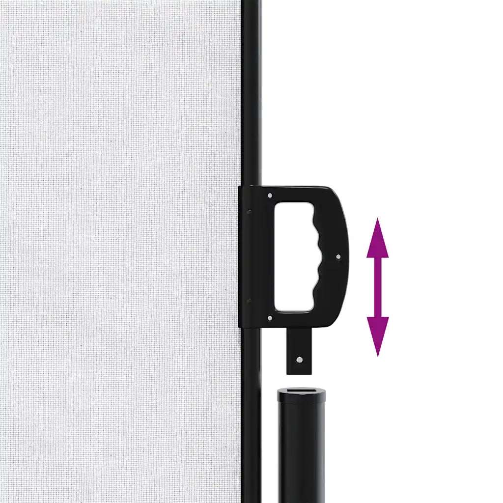 Tenda da Sole Laterale Retrattile-Tenda parasole per balcone per giardino Bianco 140x300 cm