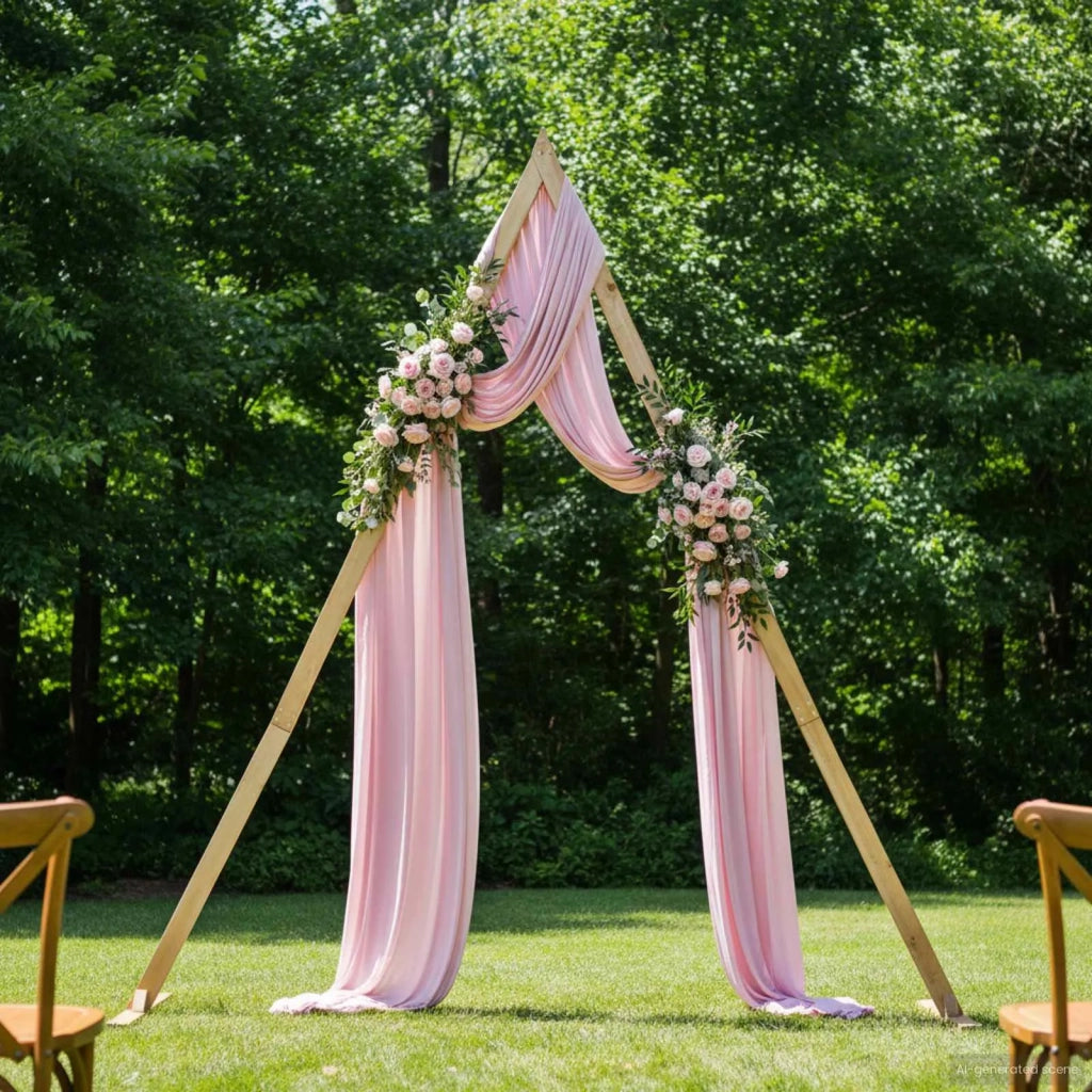 Arco Nuziale Marrone Chiaro 202 x 95 x 254 cm CFW7541226