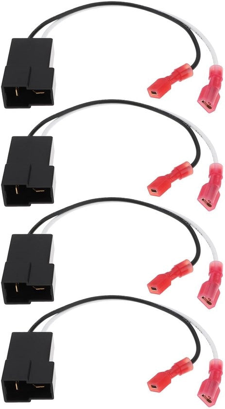 Impianto di Altoparlanti Auto 4 in 1 Cavi di Collegamento Compatibile con Mini