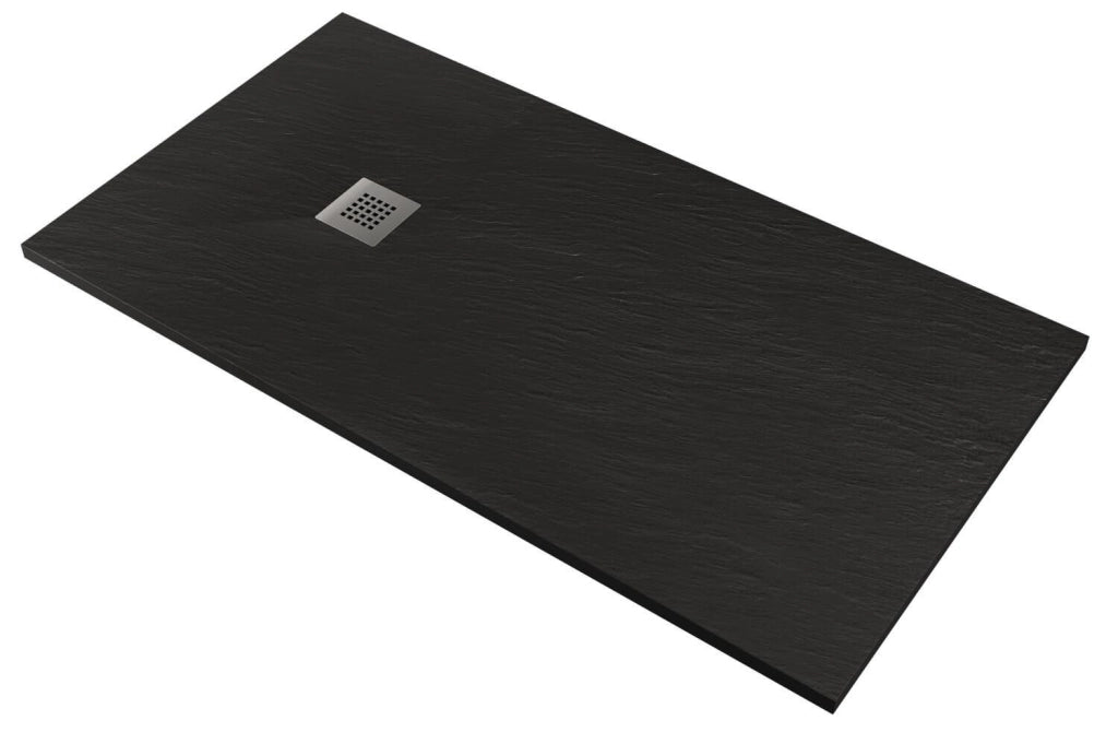 Piatto Doccia in Pietra 90x150 cm Pedrinelli Ardesia Stone Side Antracite