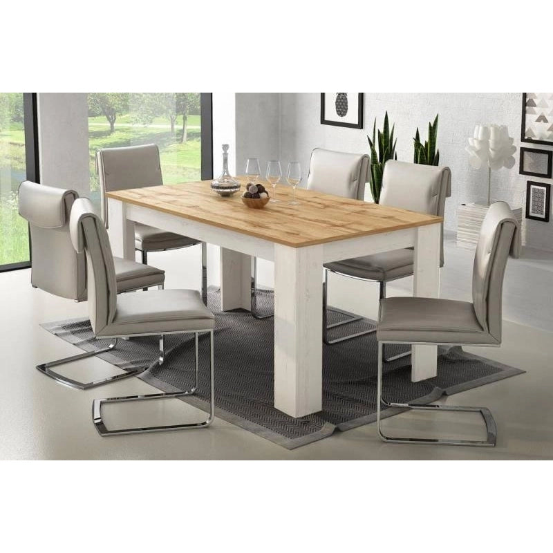TAVOLO ALLUNGABILE 160/220X88XH78,5CM PINO / WOTAN