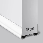 Deurafdichting portatile - autoadesivo - impermeabile al suono e al vento - 100cm - 2 pezzi - ideale per la prevenzione del condensation - bianco - per porte e finestre