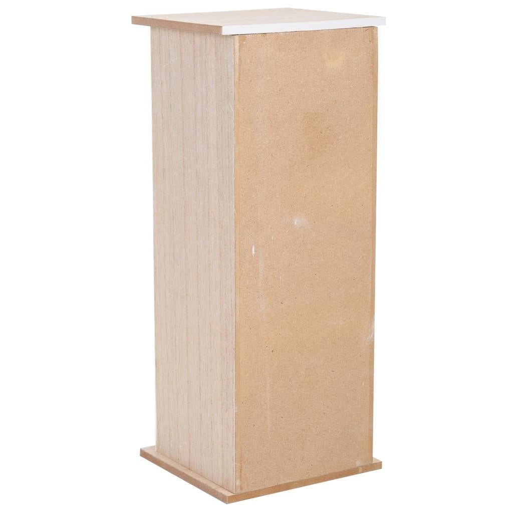 piccola scatola organizer marrone 14,5x13x35,5h