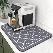 Mat per asciugatrice da cucina a lancia acqua con pannello di assorbimento superiore - super assorbente microfibre - asciugatrice da cucina rapida - 50*80cm - 50*80cm